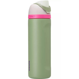 Owala FreeSip Stainless Steel Water Bottle / 24oz / Color: Sage