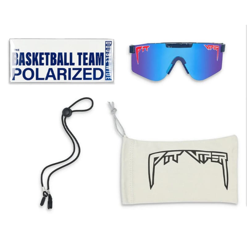 Double Wide Polarized Lens Pit Viper Sunglasses