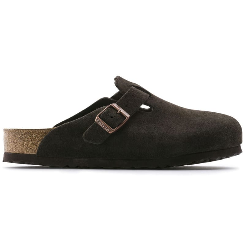 Birkenstock Boston Soft Footbed Clog (Men) - Mink Suede – The Heel Shoe  Fitters