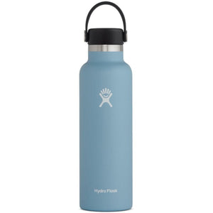 Hydro Flask 21 oz Standard Mouth Bottle (White)