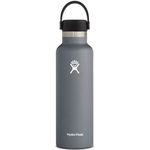 Hydro Flask Standard Mouth Water Bottle with Flex Cap Rain 21oz/621ml 