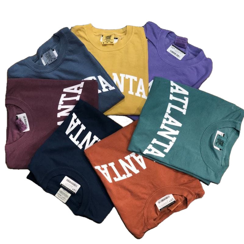 Comfort Colors®Atlanta Baseball 90'S Oversized Tshirt Atlanta Braves  Graphic Tee 90S Tees For Women T-Shirt Classic - TeebyHumans