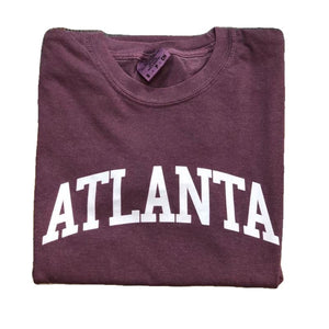 Atlanta Braves T-shirt Comfort Colors T-shirt Baseball Tee 