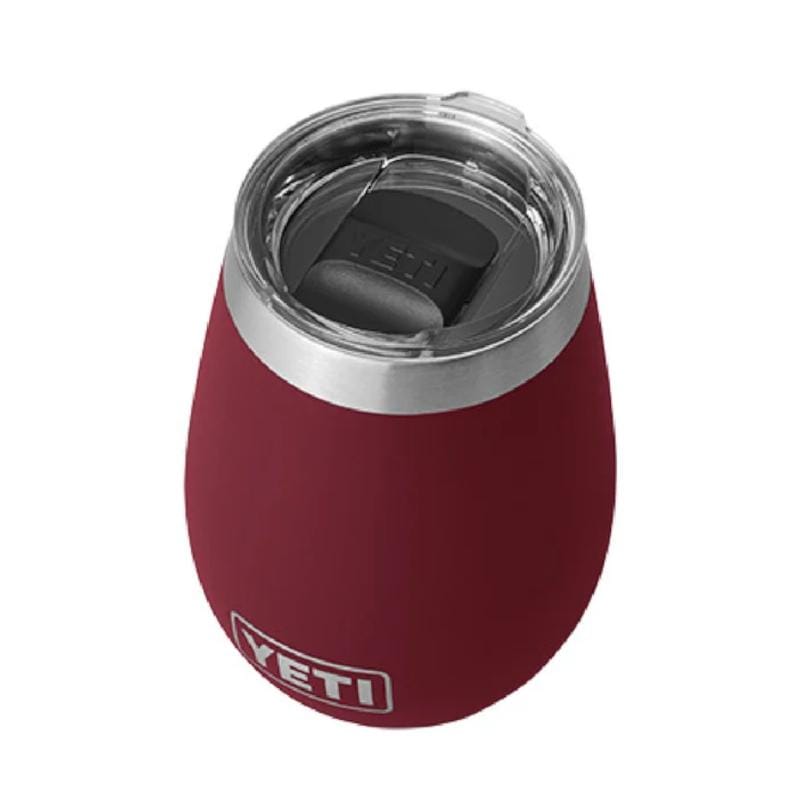 YETI Rambler 10 Oz Wine Tumbler With Magslider Lid White YWINE10MS