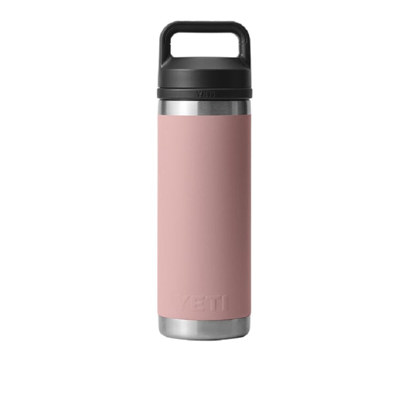 YETI Rambler 18-fl oz Stainless Steel Water Bottle with Chug Cap, Sandstone  Pink at