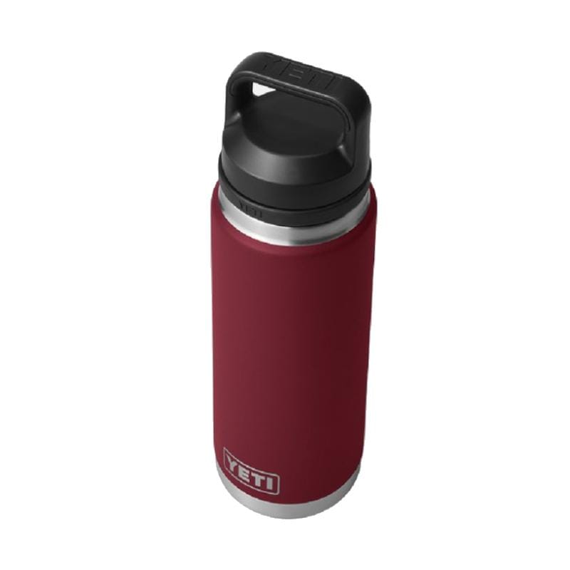 YETI Rambler Bottle - 26 oz. - Chug Cap - Harvest Red - TackleDirect