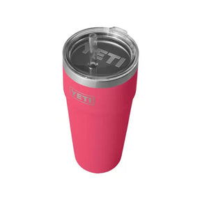 Yeti - 26 oz Rambler Stackable Cup with Straw Lid Navy