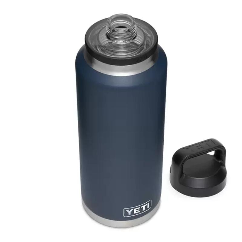 YETI Rambler Water Bottle with Chug Cap, Navy, 46 oz