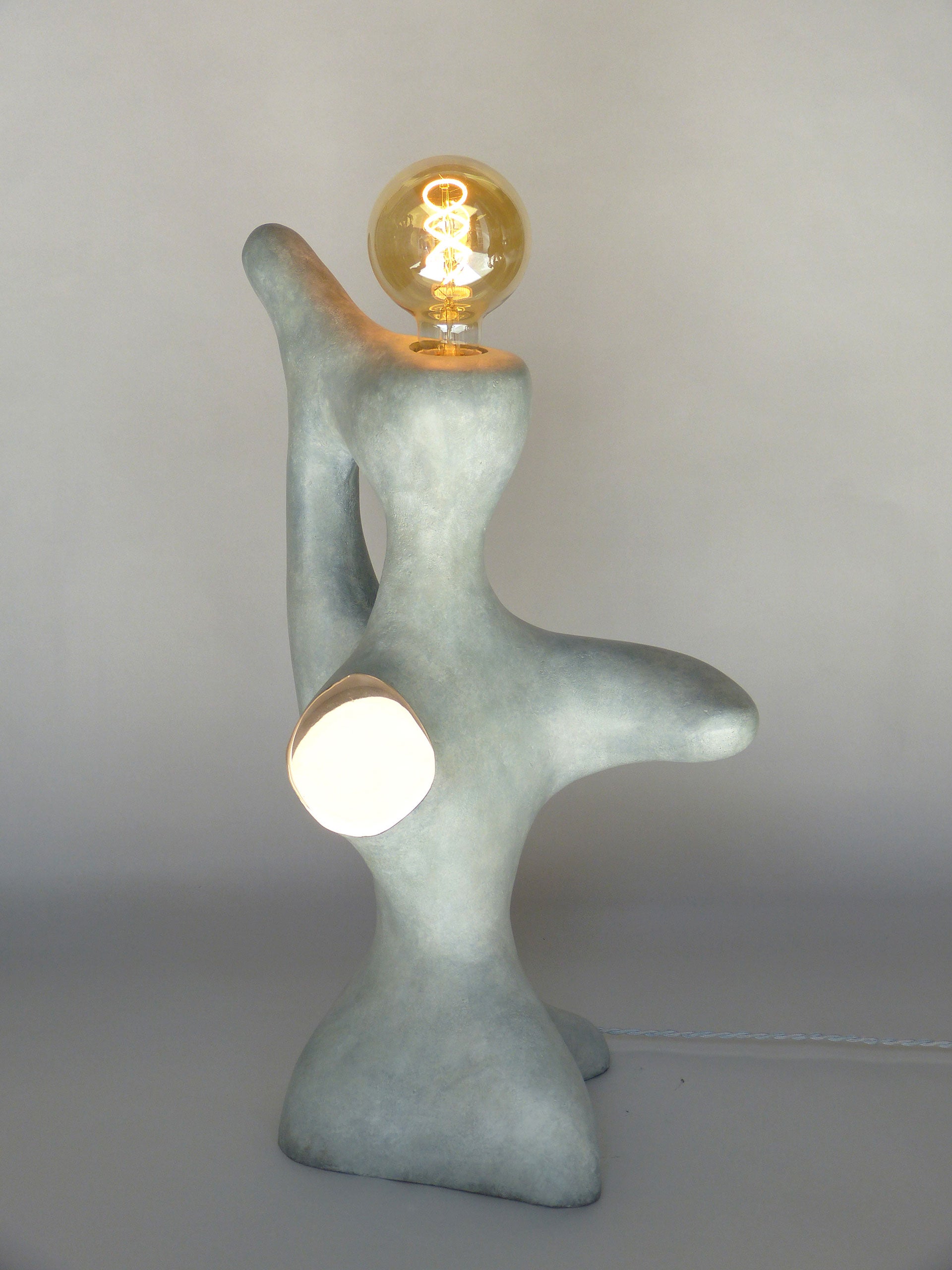 Lamp/ Abel Carcamo, 2021/ Bronze/ Courtesy of Galerie SCENE OUVERTE