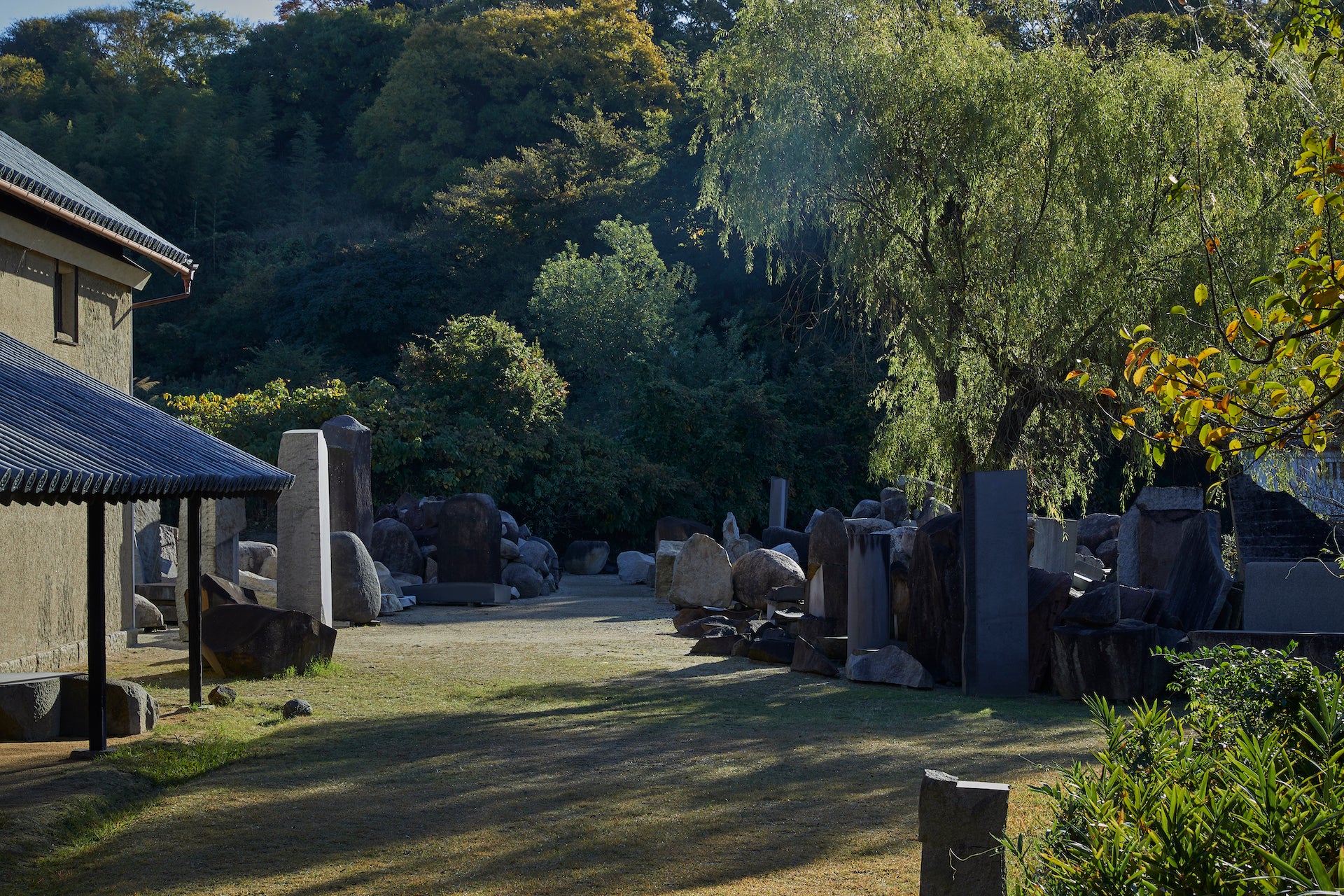 Masatoshi Izumi’s Stone House in Mure, Japan. Photo © Yoshihiro Makino