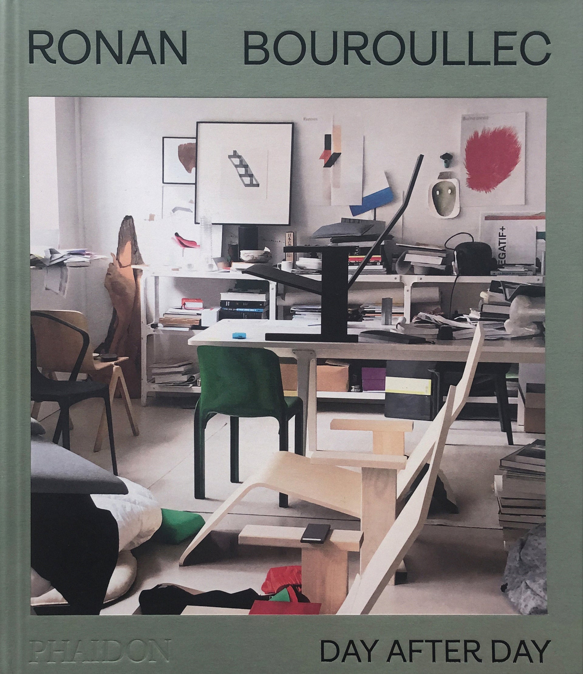 Cover of the forthcoming monograph Ronan Bouroullec: Day After Day. Photo © Phaidon