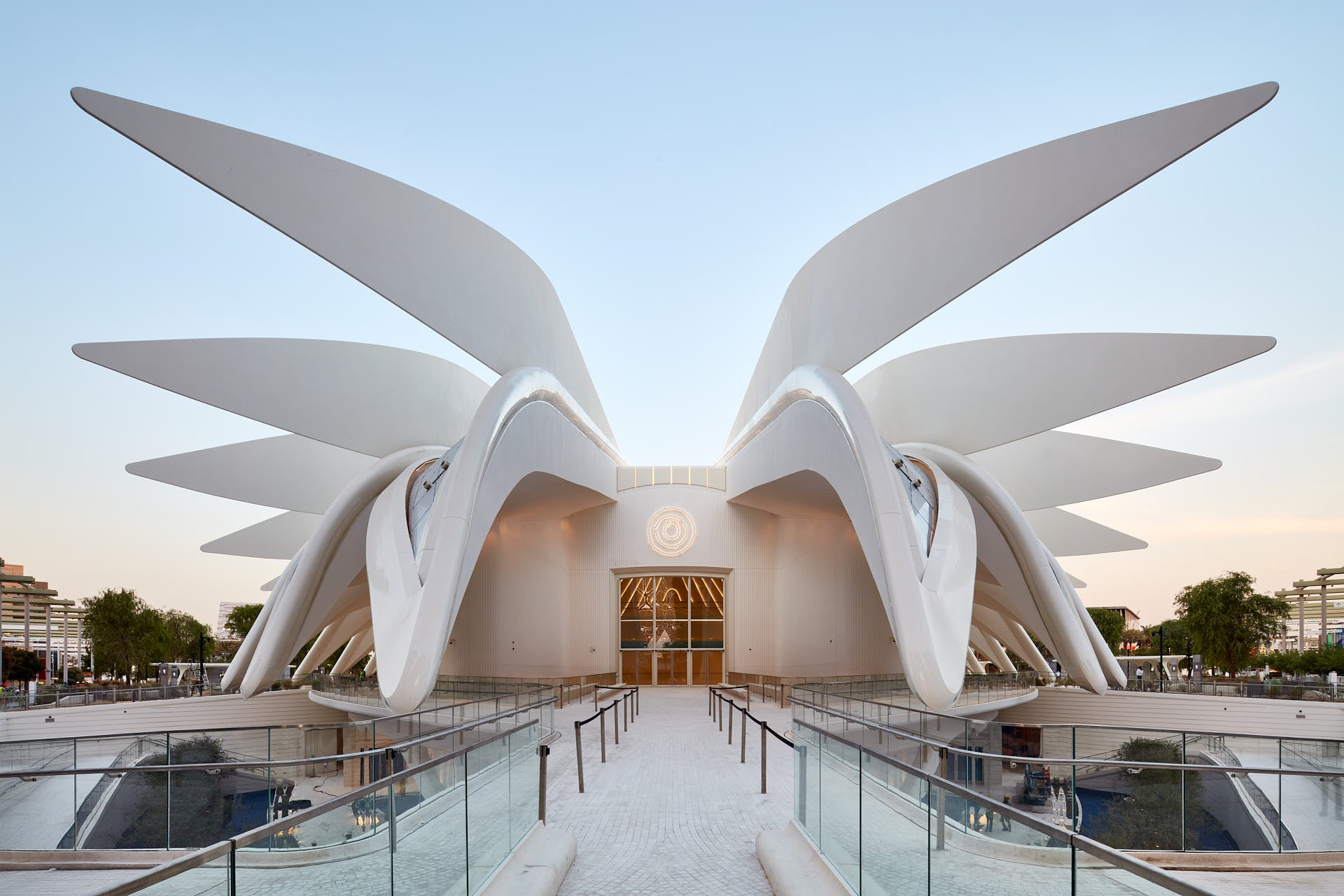 Calatrava's UAE Pavilion for Dubai Expo 2020. Photo © Palladium Photodesign / Oliver Schuh + Barbara Burg