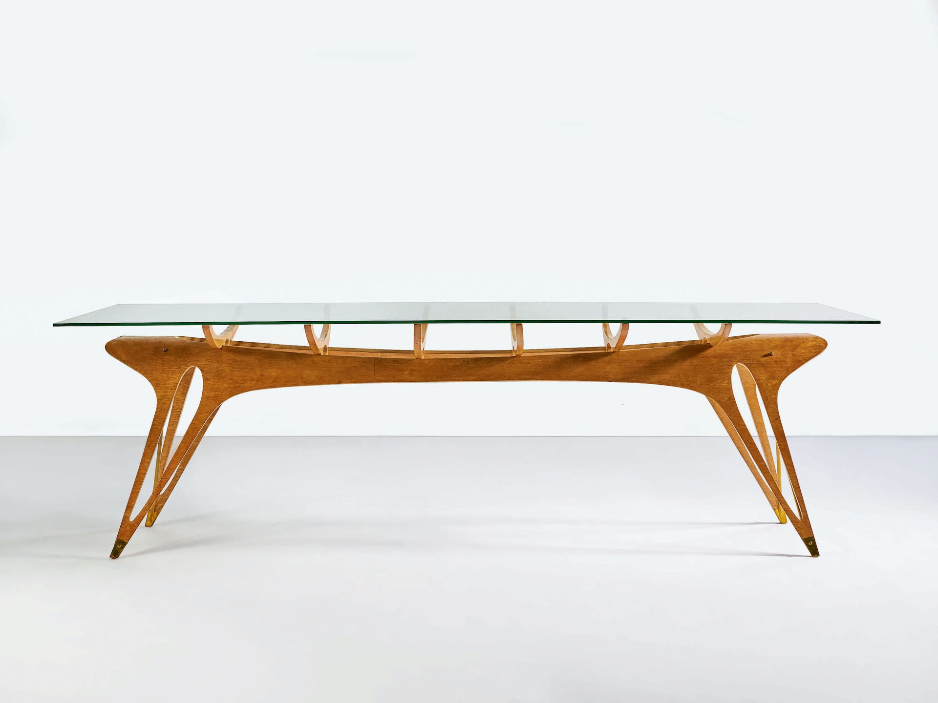 Important & Unique Dining Table by Carlo Mollino, designed 1949, executed 1950; Sold for $6,181,350 at Sotheby’s New York 28 October 2020. Photo © Sotheby's