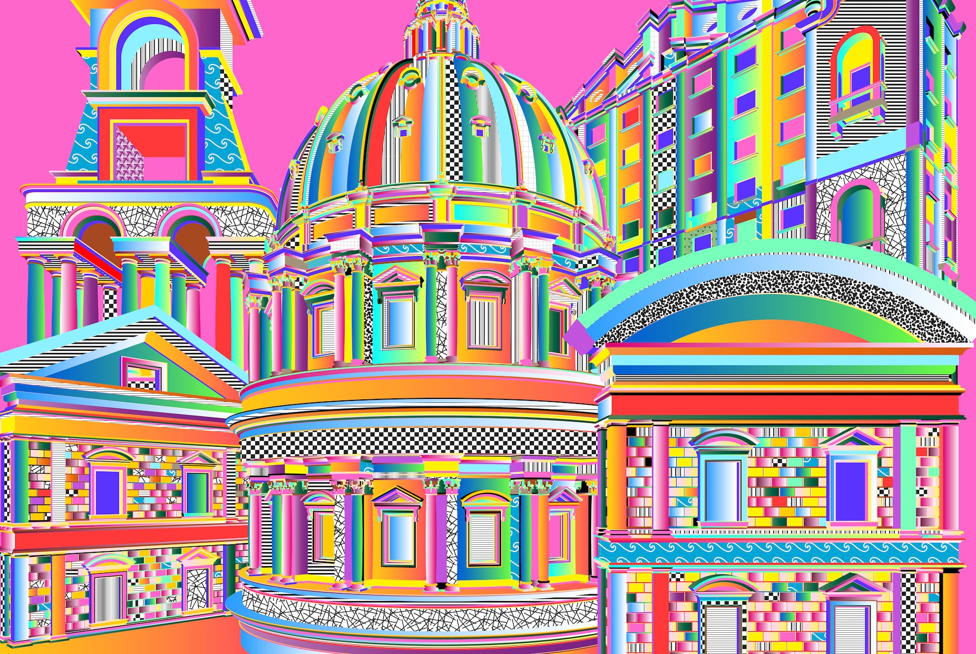 Pride 02. Original artwork by Adam Nathaniel Furman, courtesy of the artist.