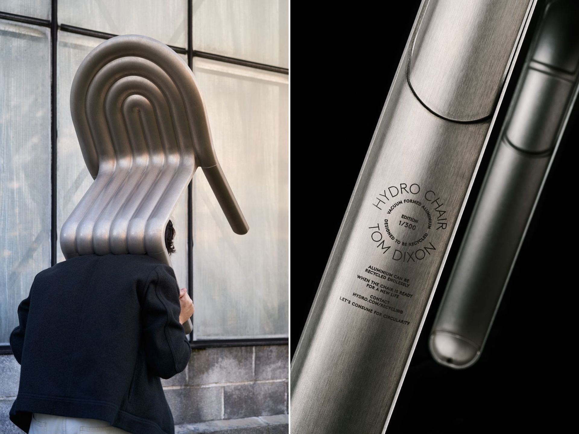 HYDRO Chair by Tom Dixon. Photos © Tom Dixon