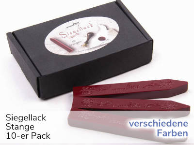 Siegellack Stangen 10-er Pack