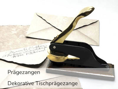 Dekorative Tischprägezange