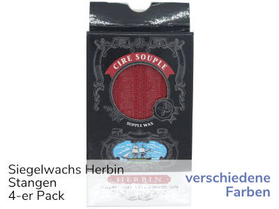 Siegelwachs Herbin Stangen 4-er Pack