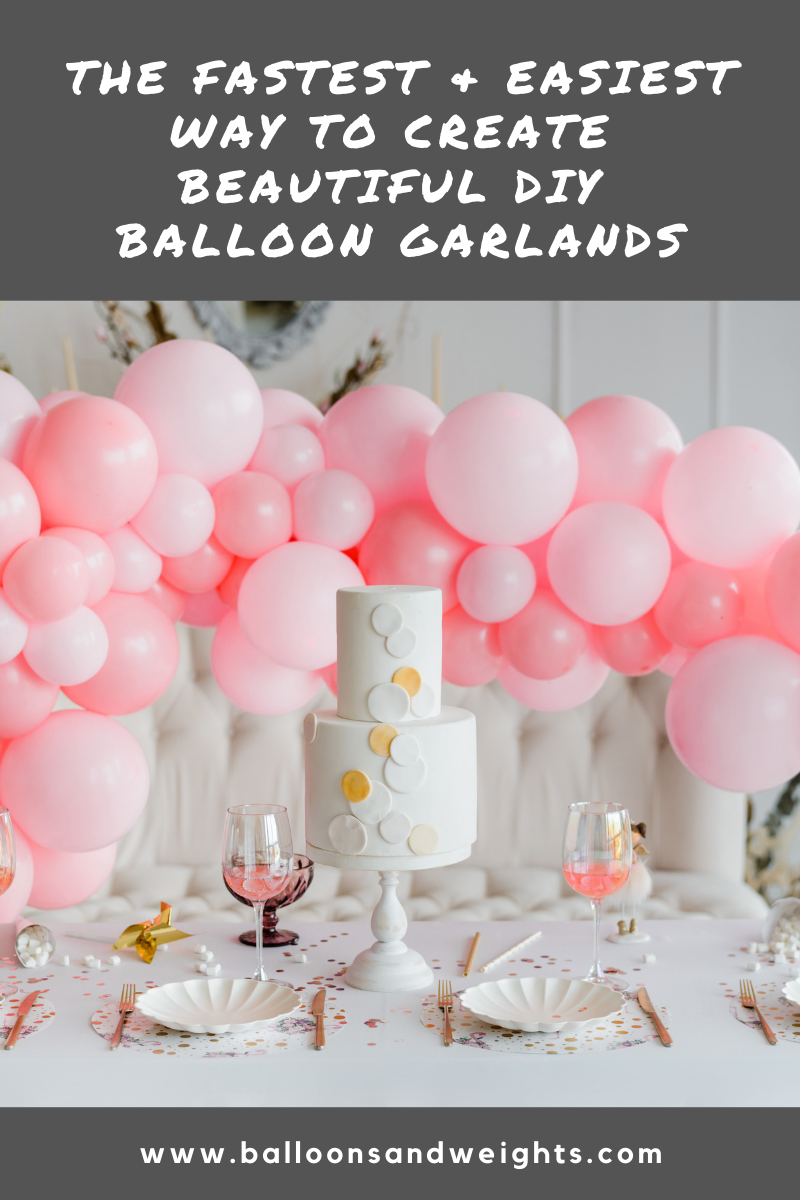 Balloon Garland Tips from Party Pros - Faster and Easier DIY Balloon Garlands