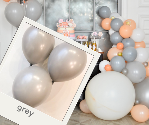 Gray Balloons