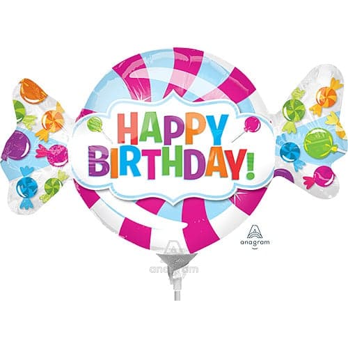 Buy Online Happy Birthday Foil Balloons  Birthday Party Supplies – The  Party Hat Shop