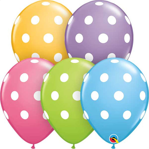 Qualatex Geo Blossom Balloons 6 Inches Flower Shaped Assortment Latex