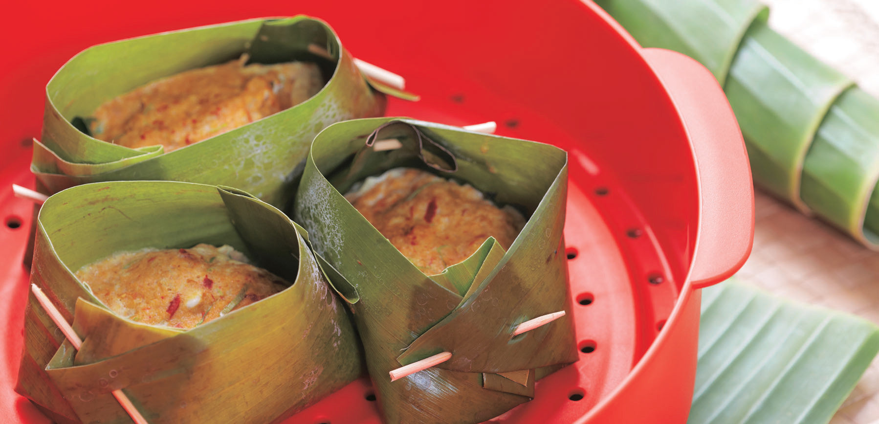 Steamed Spicy Seafood (Otak-Otak)