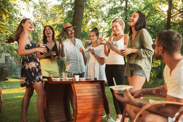 outdoor family gathering