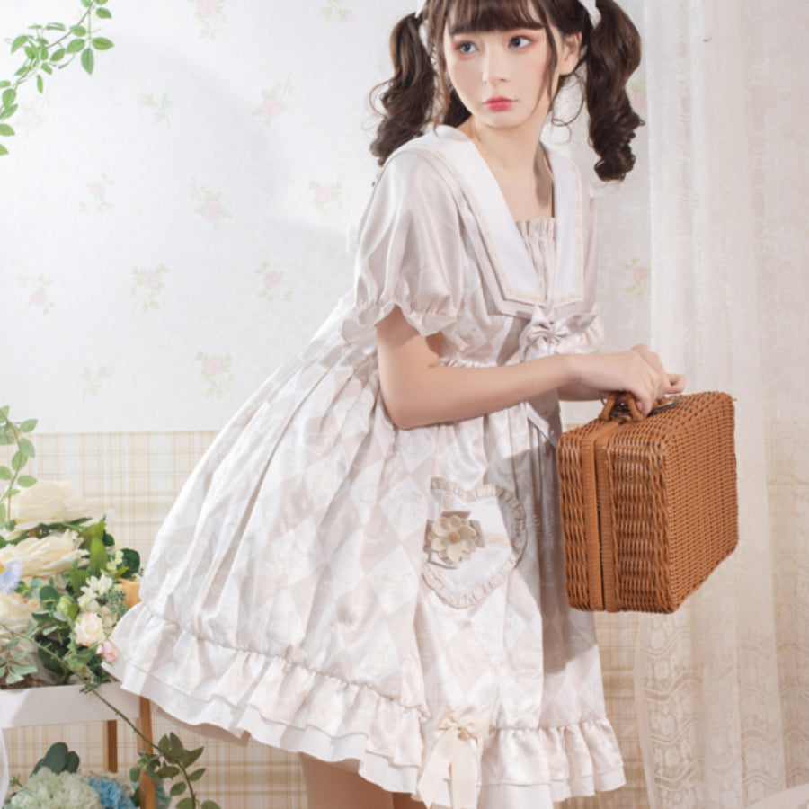 Sweet Girl Fox Daily Lolita Dress - cosfun