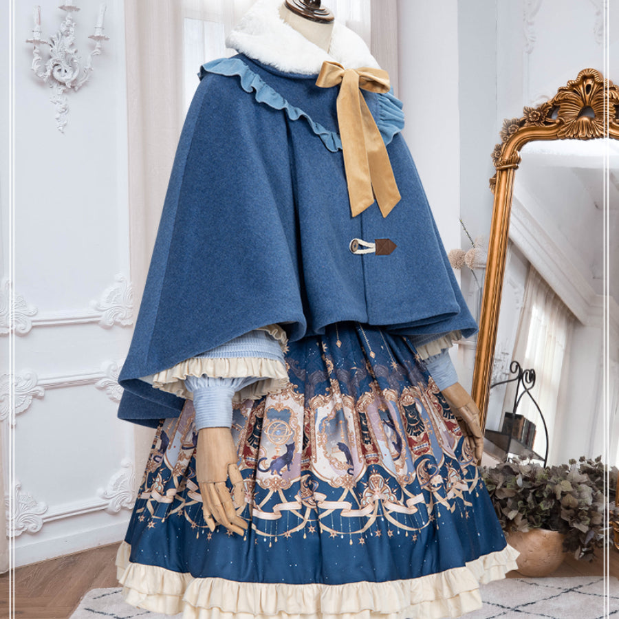 Shota Neutral Prince Lolita Top Two Piece Set - cosfun