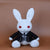 Black Butler Demon Sebastian Michaelis Rabbit Stuffed Toy Plush Doll Rabbit