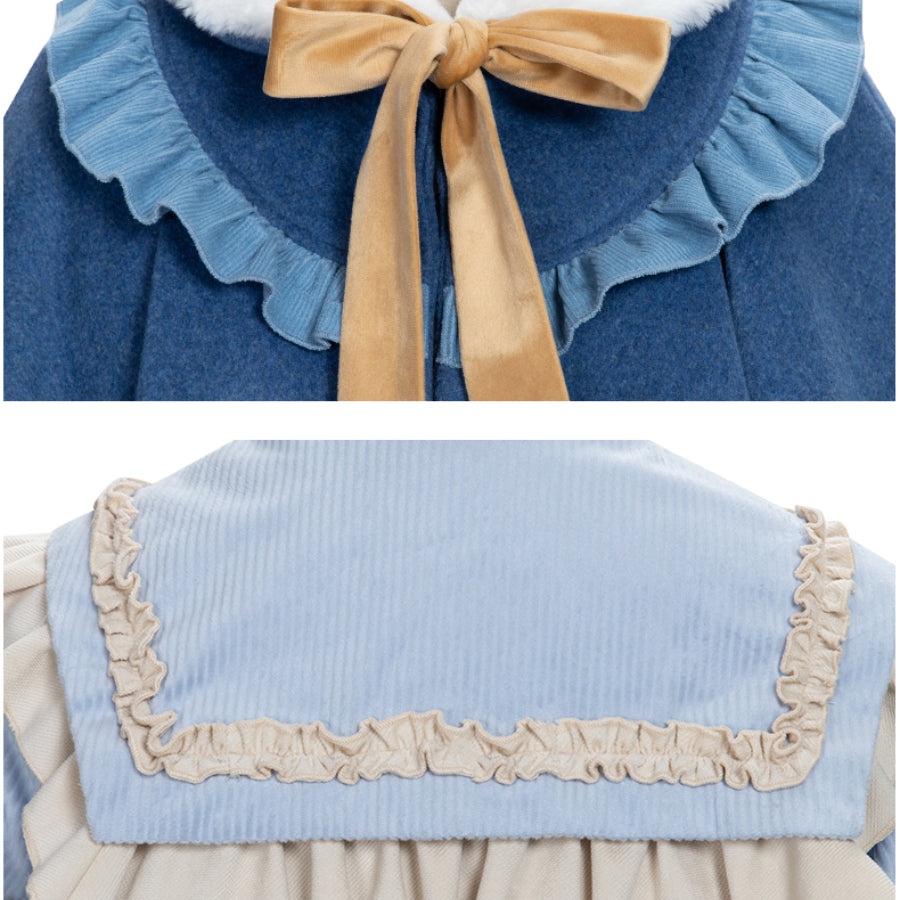 Shota Neutral Prince Lolita Top Two Piece Set - cosfun