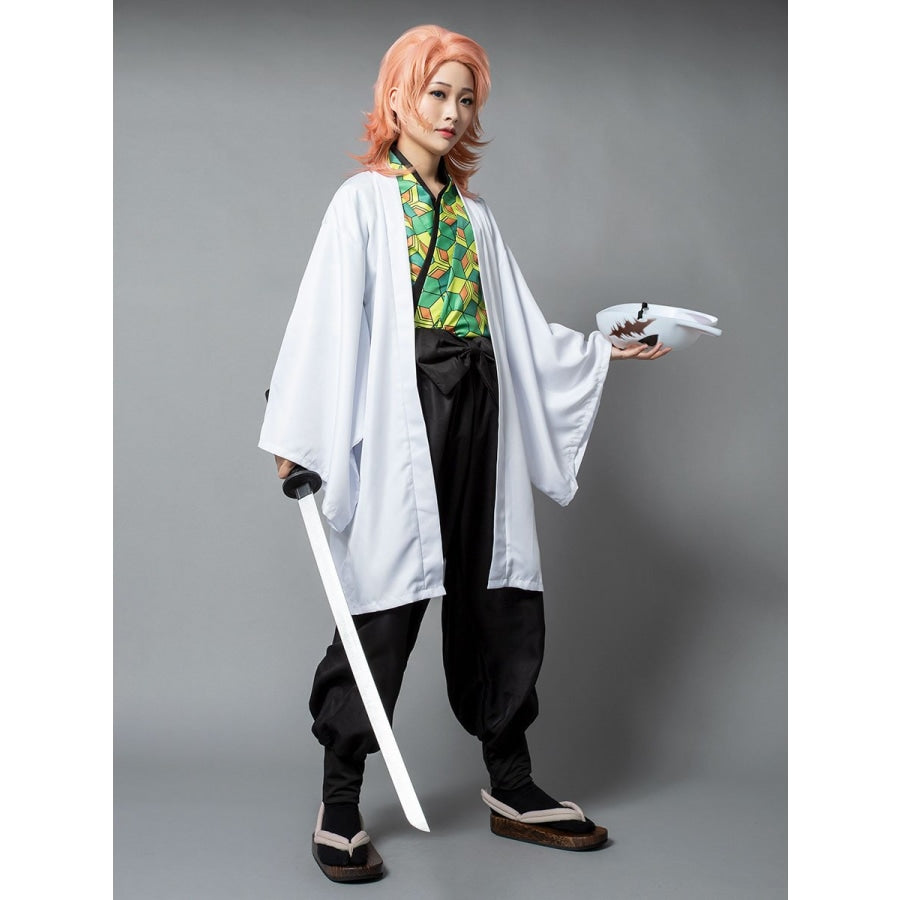 Halloween Demon Slayer Kimetsu No Yaiba Kamado Tanjirou Sabito Makomo  Maschera Anime Accessori Cosplay 