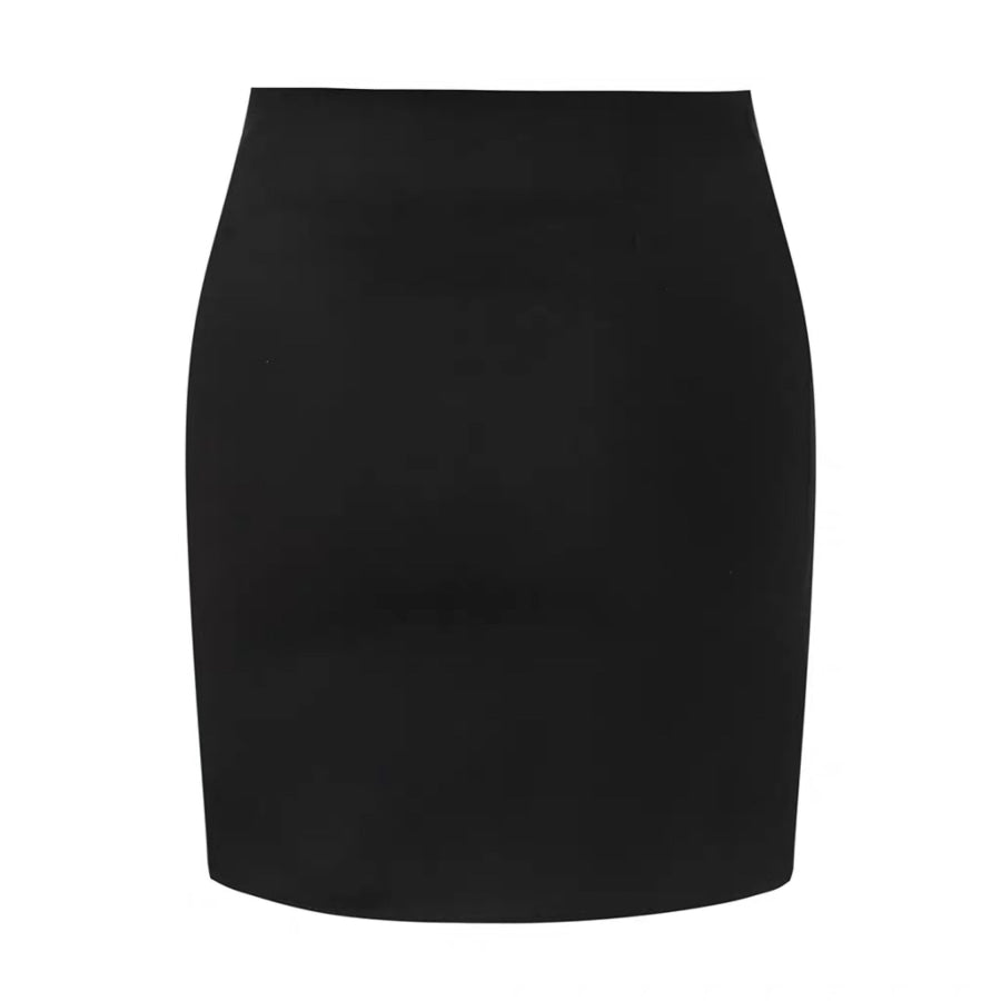 Dominate Asymmetric Goth Skirt J20042 - cosfun