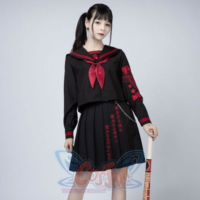 Hell Girl Jigoku Shōjo Cosplay Uniform School Uniform - cosfun