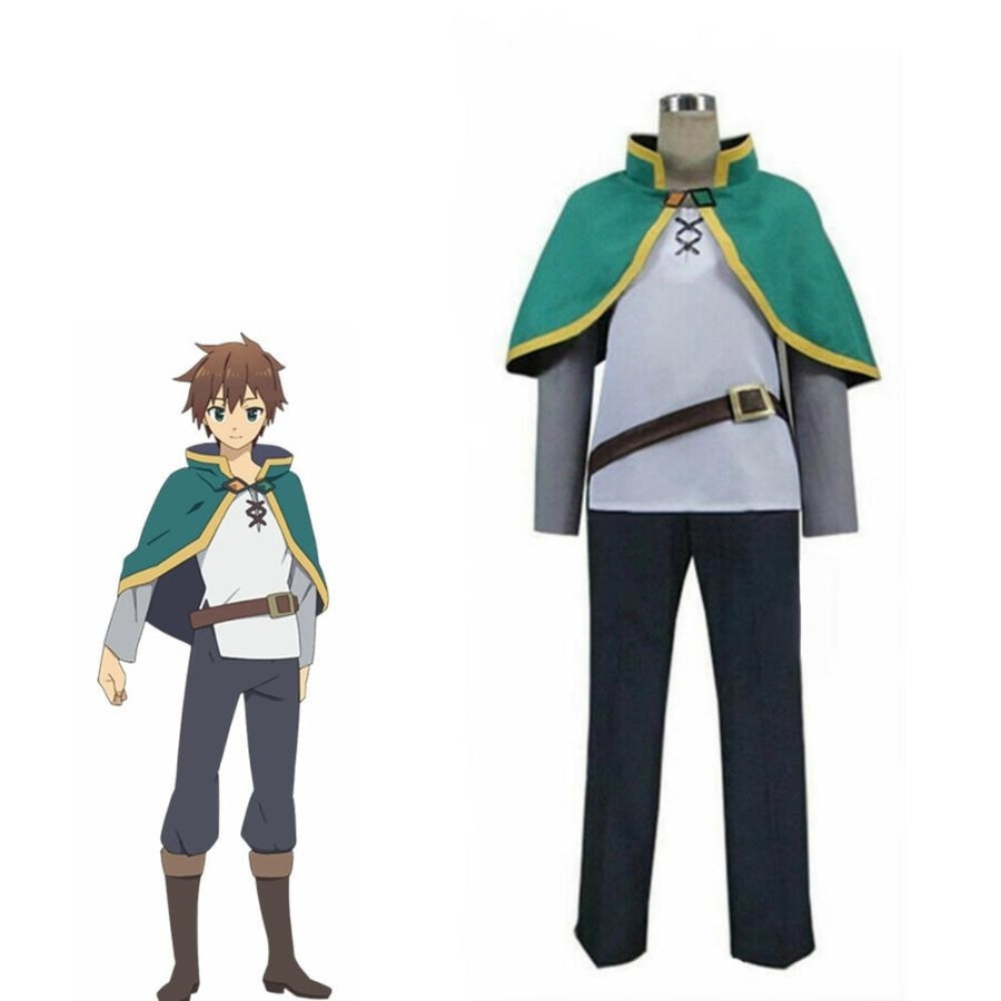 Konosuba Kono Subarashii Sekai Anime Cosplay Traje, Shukufuku, Wo Deus,  Bênção sobre este mundo maravilhoso, Fato de peruca - AliExpress