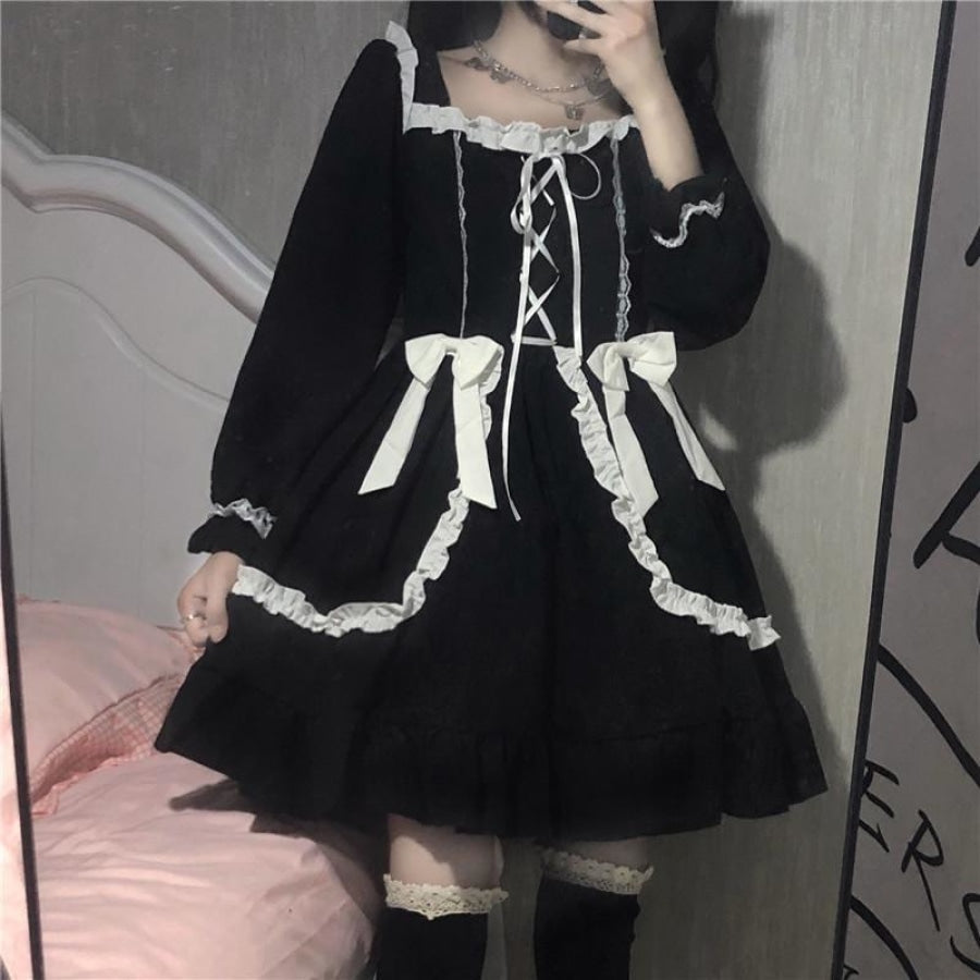 Akane School Girl Pastel Goth Anime Japanese Uniform Set   PASTEL GOTH   KAWAII GOTH Online Shop 