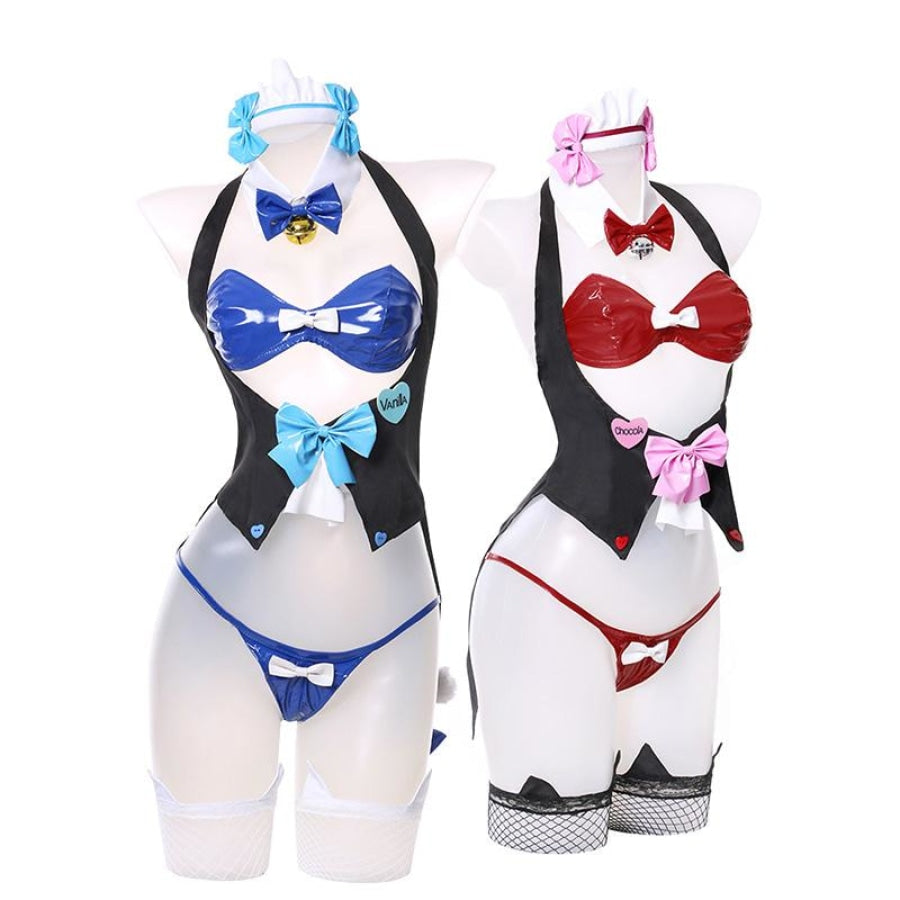 Nekopara Chocolate Vanilla Cos Suit Bunny Underwear Cosplay Costume Cosfun