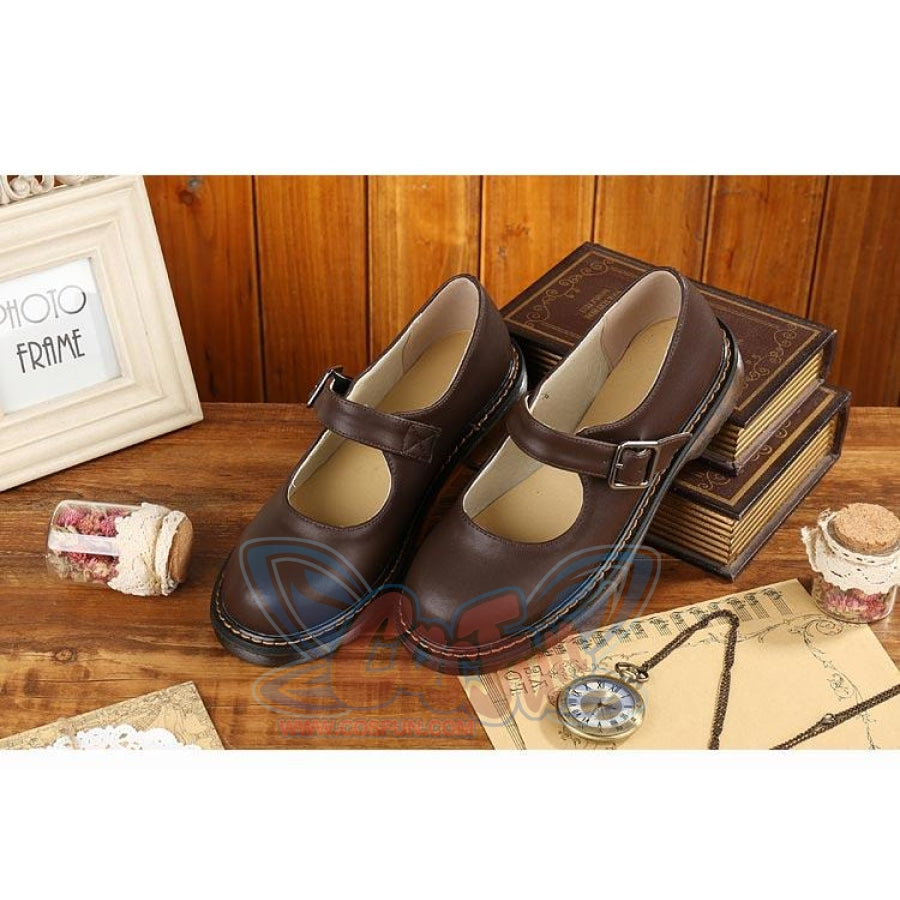 Brown Mary-Jane Lolita Shoes (Size 38), Luxury, Sneakers & Footwear on  Carousell