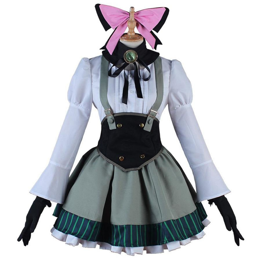 Women Lolita Dresses Japanese Anime Cosplay Costume Maid Outfit Apron Dress   Fruugo IN