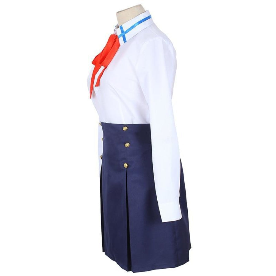  Cosfun Yuuki Asuna SAO Cosplay Costume Full Set mp003072  (Large) : Clothing, Shoes & Jewelry