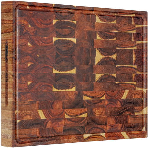 AZRHOM Extra Large Walnut Wood Cutting Board for Kitchen 24x18 Cheese –  AzrHom