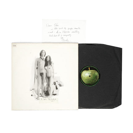 John Lennon album at Bonhams