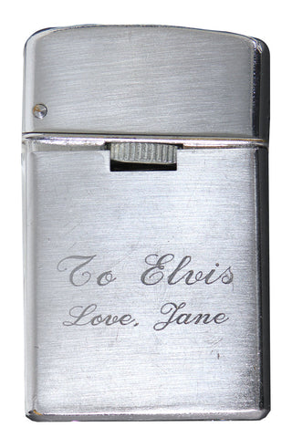 Elvis Presley cigarette lighter auction