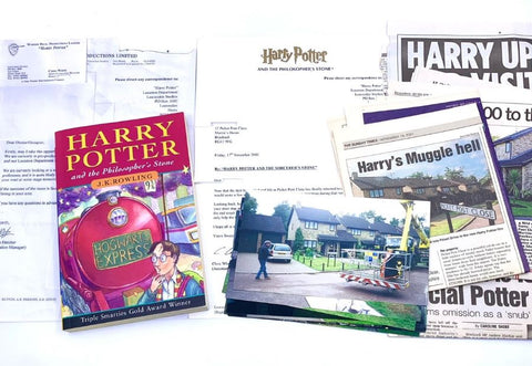 Harry Potter film memorabilia for sale at Hansons Auctions