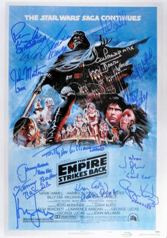 Star Wars The Empire Strikes Back poster to auction