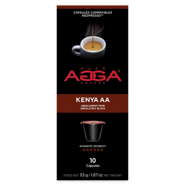 Agga  Espresso Intenso - boite de 10 capsules compatibles Nespresso® – Ma  Caféine