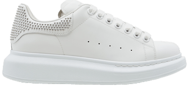 white and silver alexander mcqueen sneakers