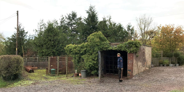 The old welding workshop / garage