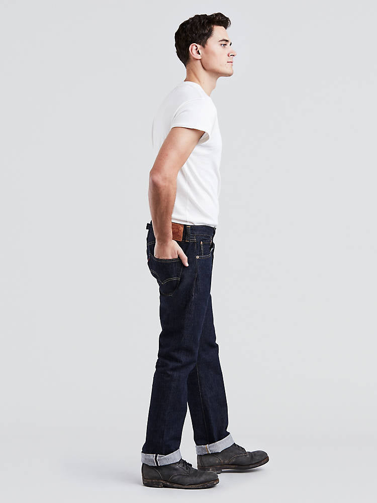 levis vintage clothing 1937 501 original fit jeans rigid blu 375010015 –  